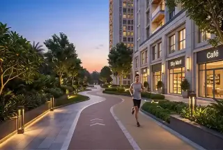 Jogging Track at Hiranandani Bhandup