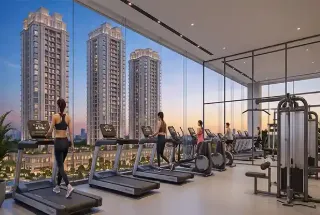 Gymnasium at Hiranandani Bhandup