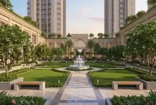 Landscaped Garden at Hiranandani Bhandup