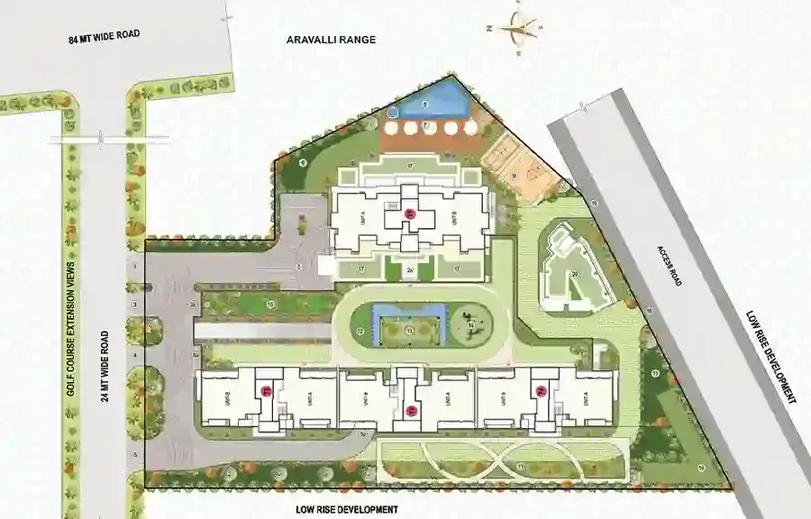 Hiranandani Bhandup master plan layout